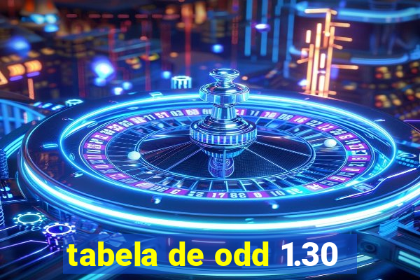 tabela de odd 1.30